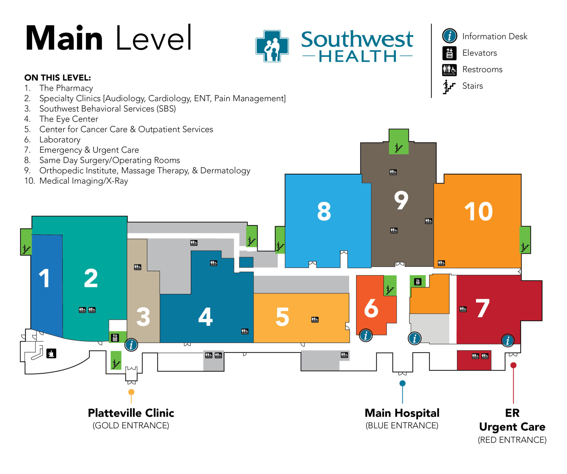 Patients & Visitors Southwest Health